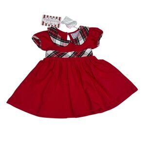 NWT Serendipity Size 4 Tartan Peter Pan Dress